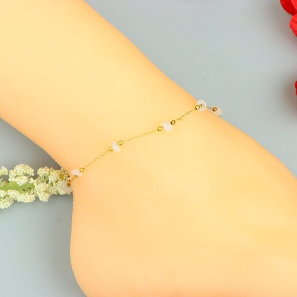 "Handmade Anklet – A Stylish Choice for Women, Thoughtful Gift Idea, EVCH1112 - Picture 8 of 11
